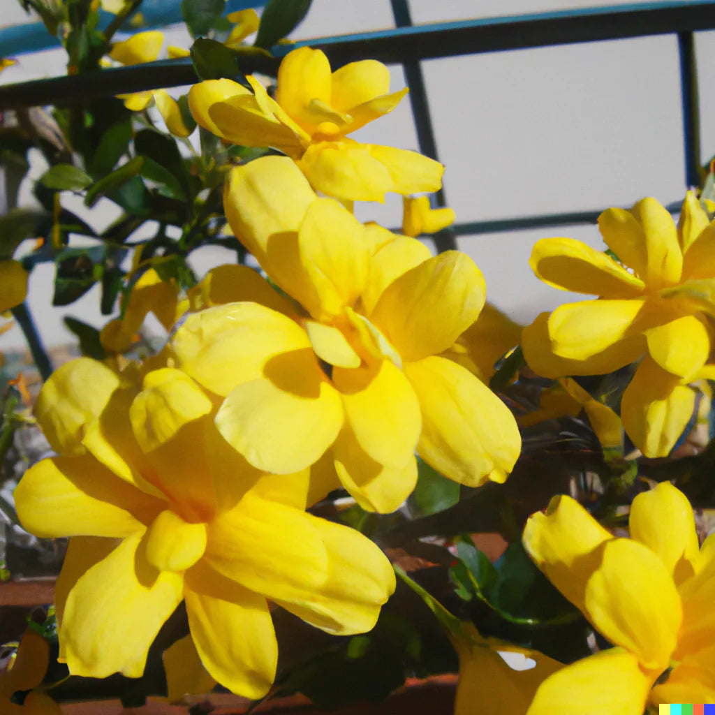 Yellow Jasmine Fragrant Rare Flowering Creeper Live Plant
